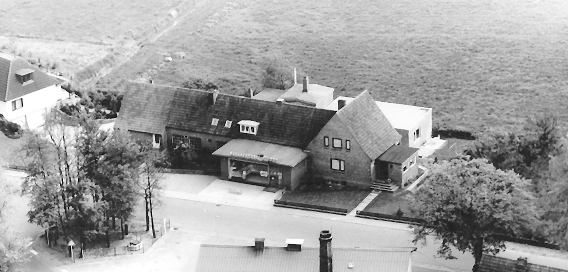 Hoppe Genuss 46 Luftaufnahme 1971