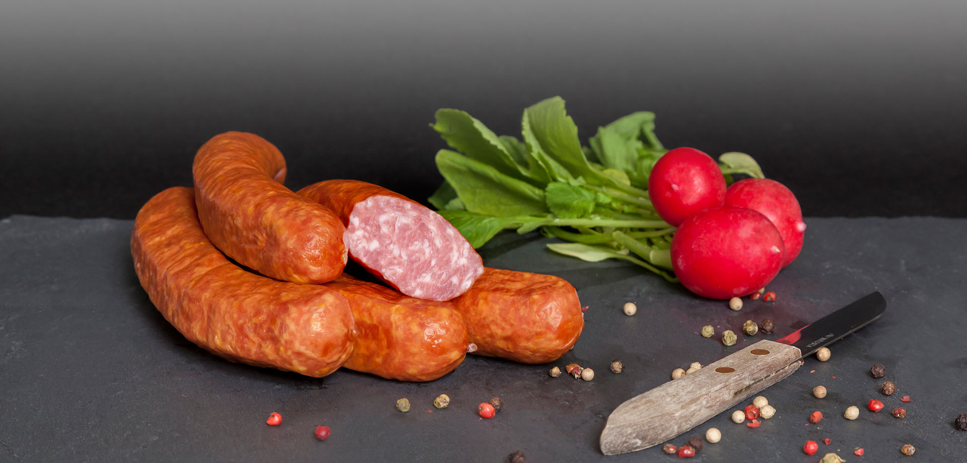 Hoppe Genuss 46 Schinkenkohlwurst