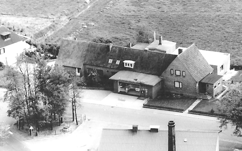 Hoppe Fleischwaren Luftaufnahme 1971