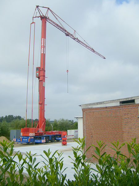 Hoppe Fleischwaren Bauarbeiten Produktionshalle 2014