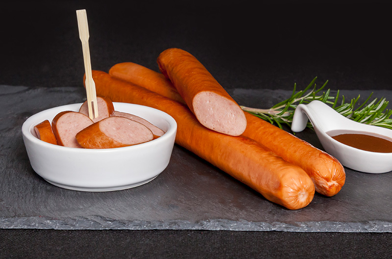 Hoppe Genuss 46 - Currybratwurst gebraten