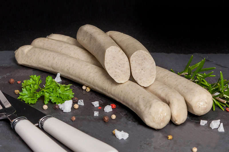 Hoppe Genuss 46 - Mittelgrobe Bratwurst ungebraten