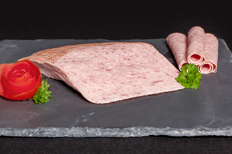 Hoppe Genuss 46 - Servierschnitt Hackbraten